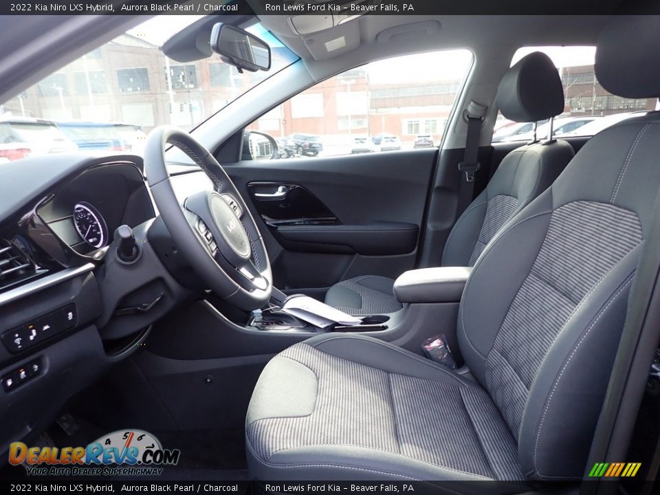 2022 Kia Niro LXS Hybrid Aurora Black Pearl / Charcoal Photo #13