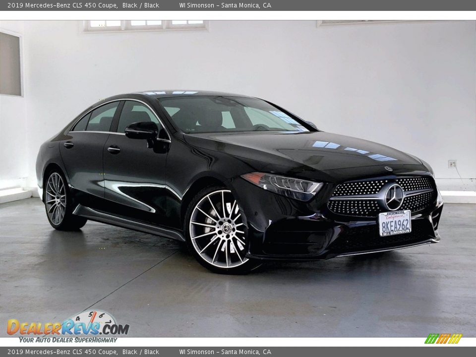 2019 Mercedes-Benz CLS 450 Coupe Black / Black Photo #34