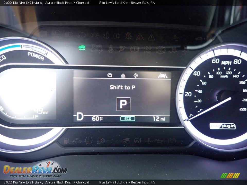 2022 Kia Niro LXS Hybrid Aurora Black Pearl / Charcoal Photo #20