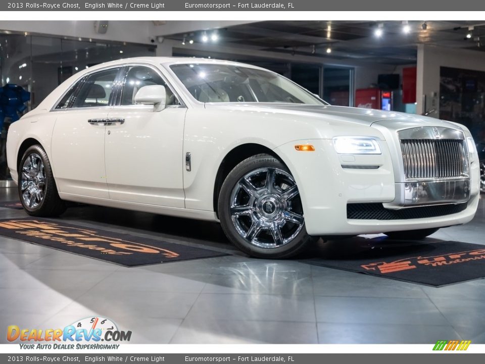 2013 Rolls-Royce Ghost English White / Creme Light Photo #1