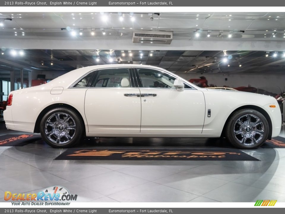 English White 2013 Rolls-Royce Ghost  Photo #2