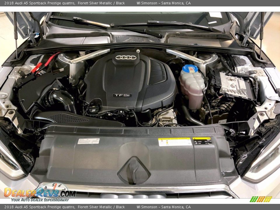 2018 Audi A5 Sportback Prestige quattro 2.0 Liter Turbocharged TFSI DOHC 16-Valve VVT 4 Cylinder Engine Photo #9