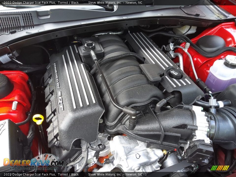 2022 Dodge Charger Scat Pack Plus 392 SRT 6.4 Liter HEMI OHV 16-Valve VVT MDS V8 Engine Photo #9