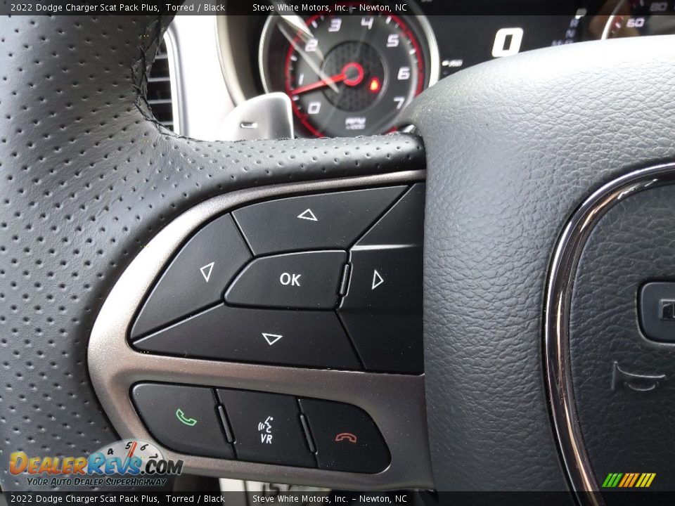 2022 Dodge Charger Scat Pack Plus Steering Wheel Photo #19