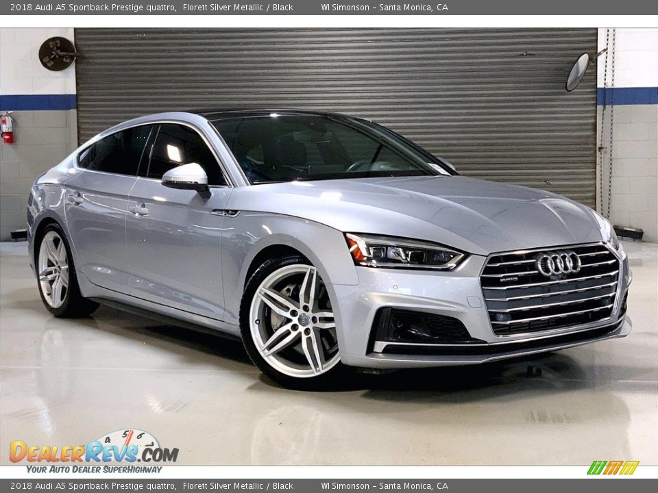 Front 3/4 View of 2018 Audi A5 Sportback Prestige quattro Photo #34