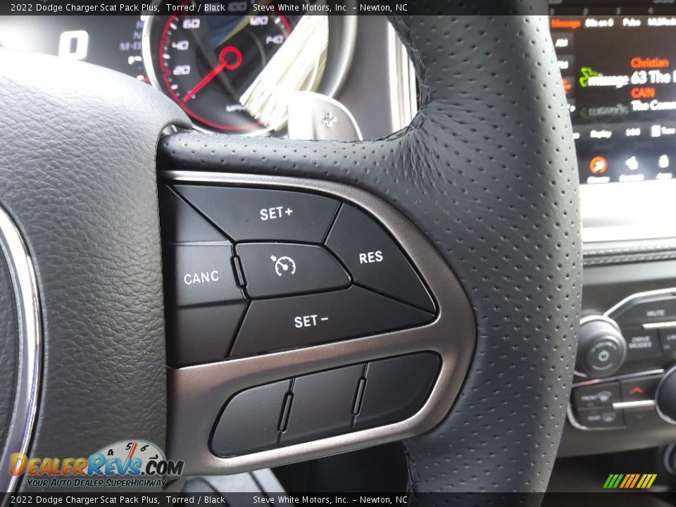 2022 Dodge Charger Scat Pack Plus Steering Wheel Photo #20