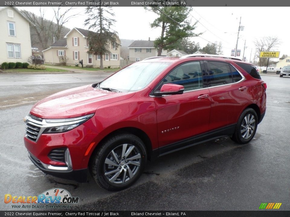 2022 Chevrolet Equinox Premier Cherry Red Tintcoat / Jet Black Photo #1