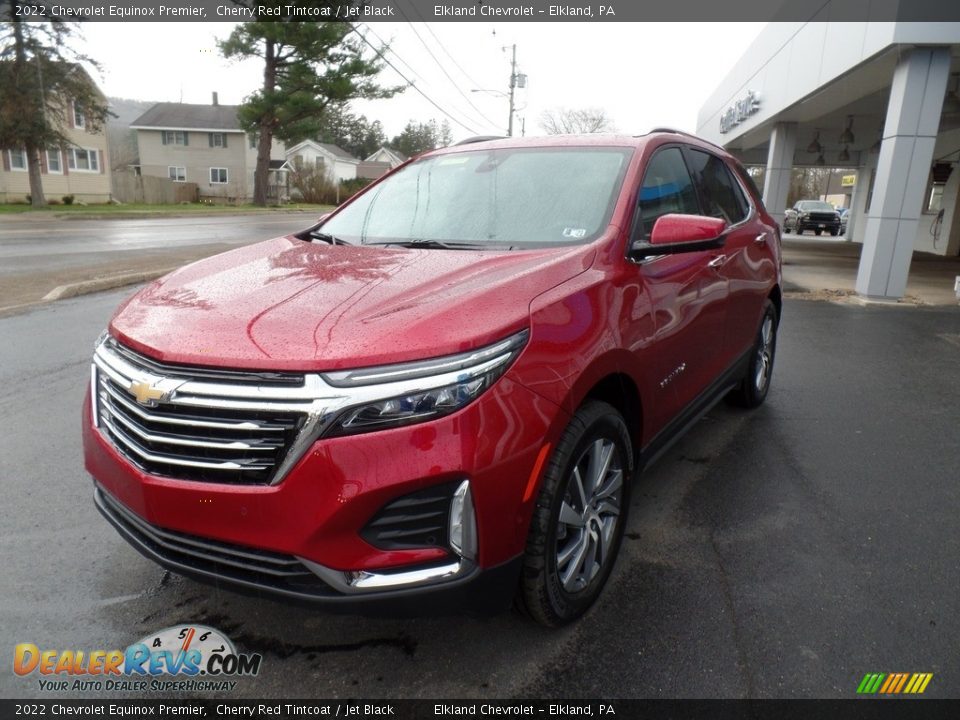 2022 Chevrolet Equinox Premier Cherry Red Tintcoat / Jet Black Photo #2