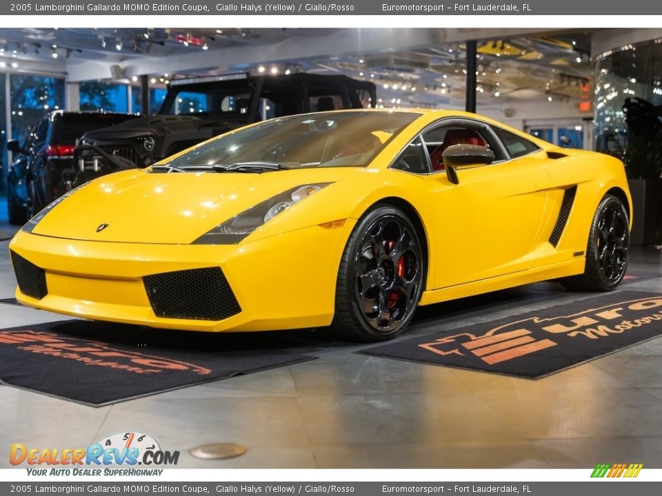 Front 3/4 View of 2005 Lamborghini Gallardo MOMO Edition Coupe Photo #1