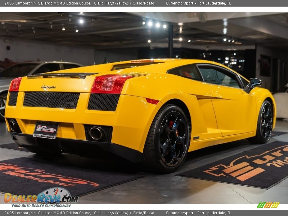 Giallo Halys (Yellow) 2005 Lamborghini Gallardo MOMO Edition Coupe Photo #3