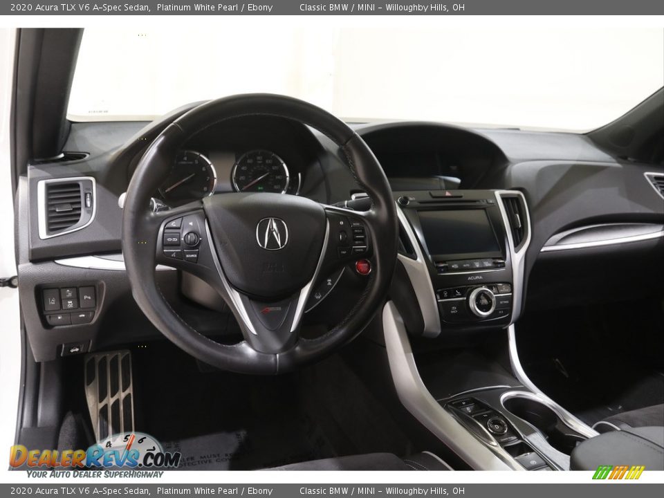 Dashboard of 2020 Acura TLX V6 A-Spec Sedan Photo #6