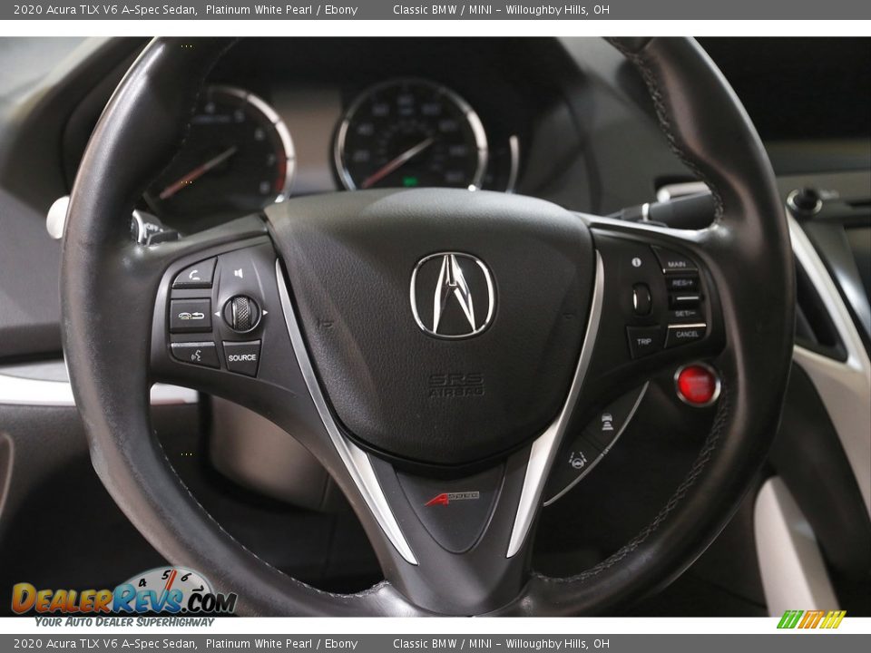 2020 Acura TLX V6 A-Spec Sedan Steering Wheel Photo #7