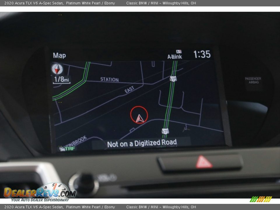 Navigation of 2020 Acura TLX V6 A-Spec Sedan Photo #10