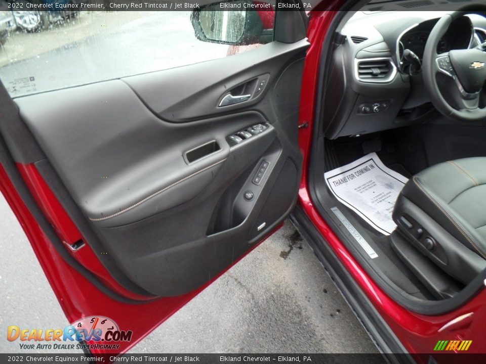 2022 Chevrolet Equinox Premier Cherry Red Tintcoat / Jet Black Photo #14