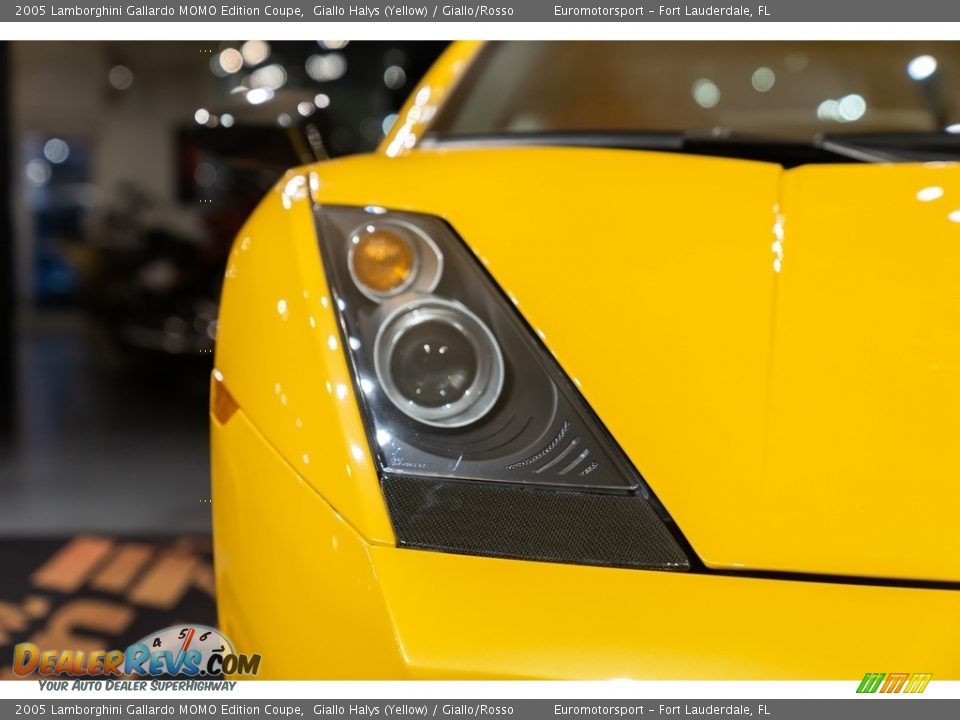 2005 Lamborghini Gallardo MOMO Edition Coupe Giallo Halys (Yellow) / Giallo/Rosso Photo #19