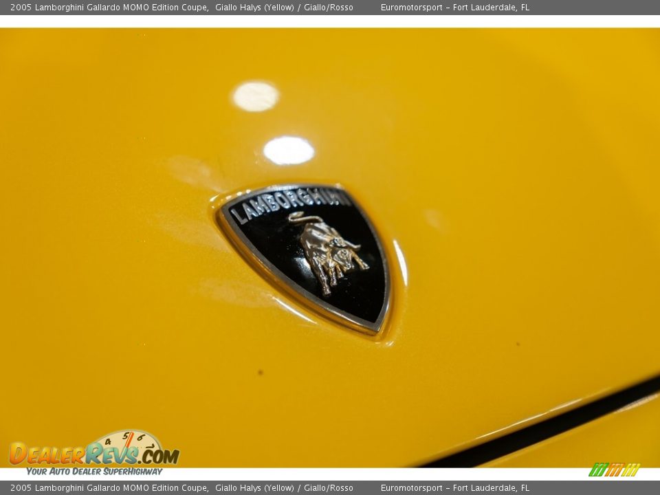 2005 Lamborghini Gallardo MOMO Edition Coupe Giallo Halys (Yellow) / Giallo/Rosso Photo #20