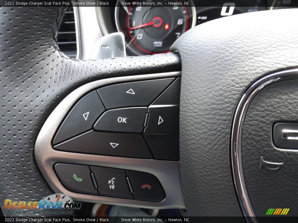 2022 Dodge Charger Scat Pack Plus Steering Wheel Photo #19