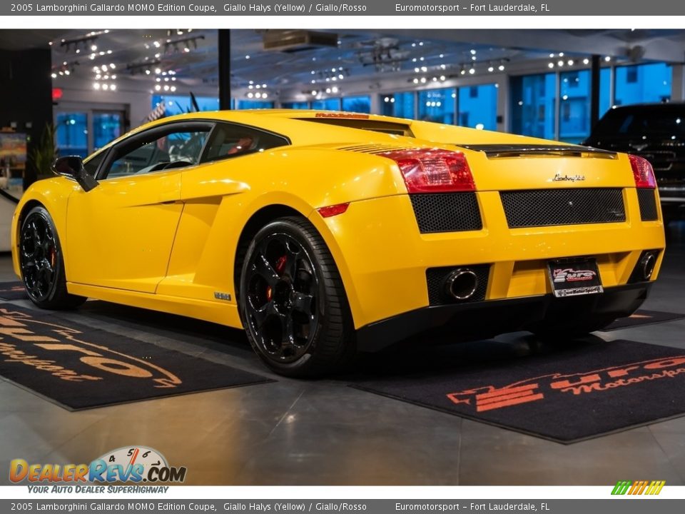 2005 Lamborghini Gallardo MOMO Edition Coupe Giallo Halys (Yellow) / Giallo/Rosso Photo #32