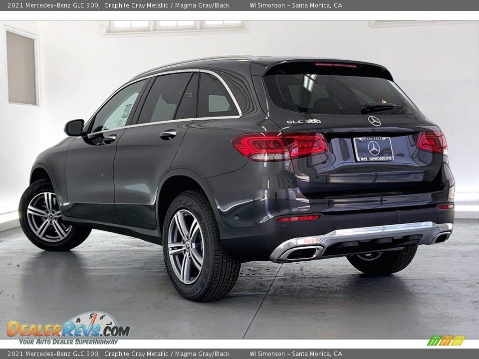 2021 Mercedes-Benz GLC 300 Graphite Gray Metallic / Magma Gray/Black Photo #2