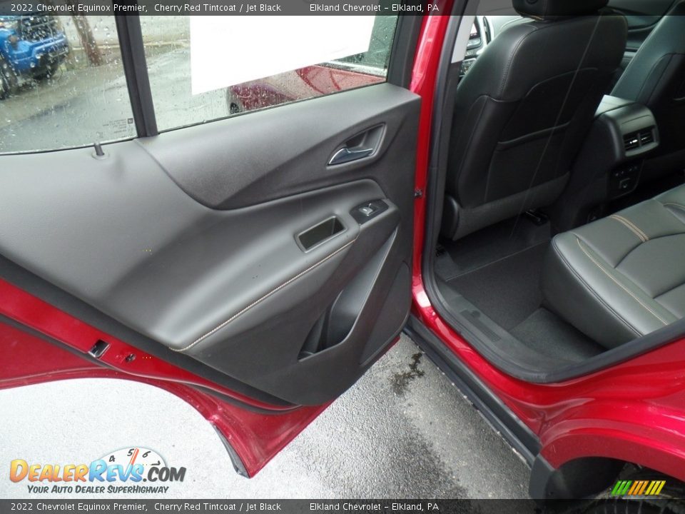 2022 Chevrolet Equinox Premier Cherry Red Tintcoat / Jet Black Photo #35
