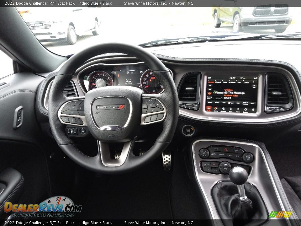 2022 Dodge Challenger R/T Scat Pack Indigo Blue / Black Photo #16