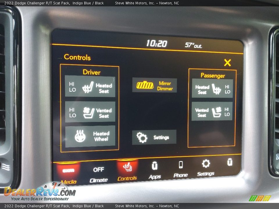 2022 Dodge Challenger R/T Scat Pack Indigo Blue / Black Photo #21