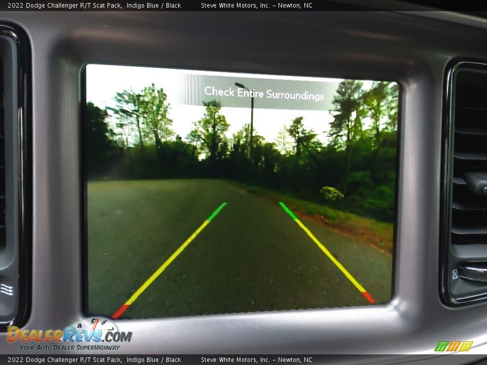 2022 Dodge Challenger R/T Scat Pack Indigo Blue / Black Photo #22