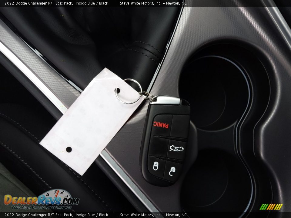 2022 Dodge Challenger R/T Scat Pack Indigo Blue / Black Photo #27