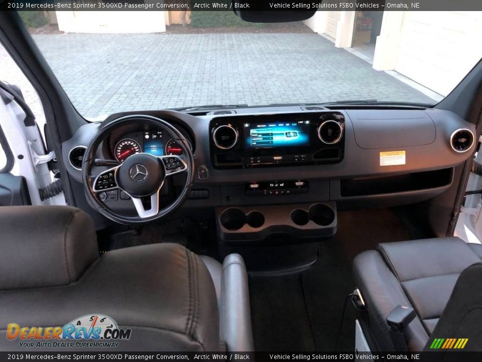 2019 Mercedes-Benz Sprinter 3500XD Passenger Conversion Arctic White / Black Photo #2