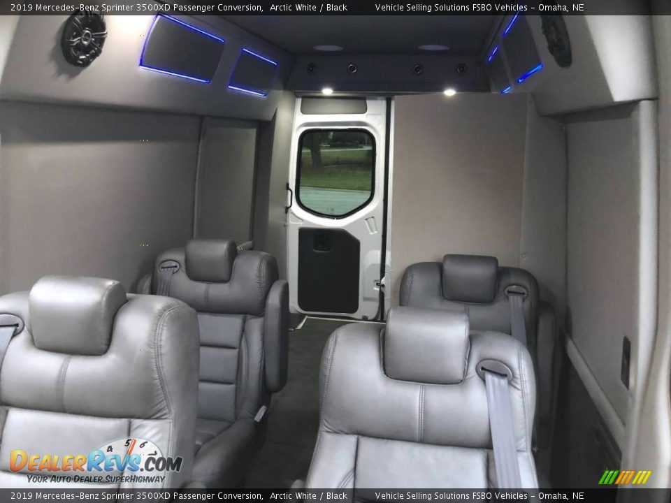 2019 Mercedes-Benz Sprinter 3500XD Passenger Conversion Arctic White / Black Photo #6