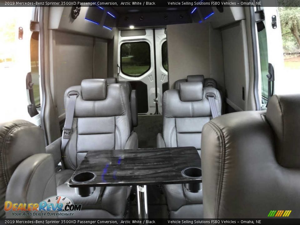 2019 Mercedes-Benz Sprinter 3500XD Passenger Conversion Arctic White / Black Photo #7