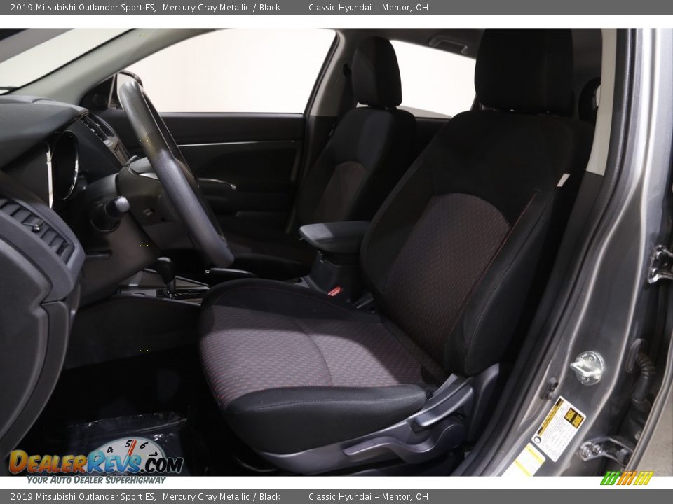 2019 Mitsubishi Outlander Sport ES Mercury Gray Metallic / Black Photo #5