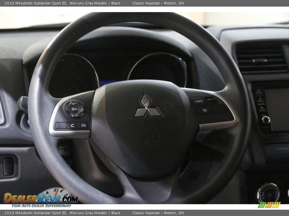 2019 Mitsubishi Outlander Sport ES Mercury Gray Metallic / Black Photo #7