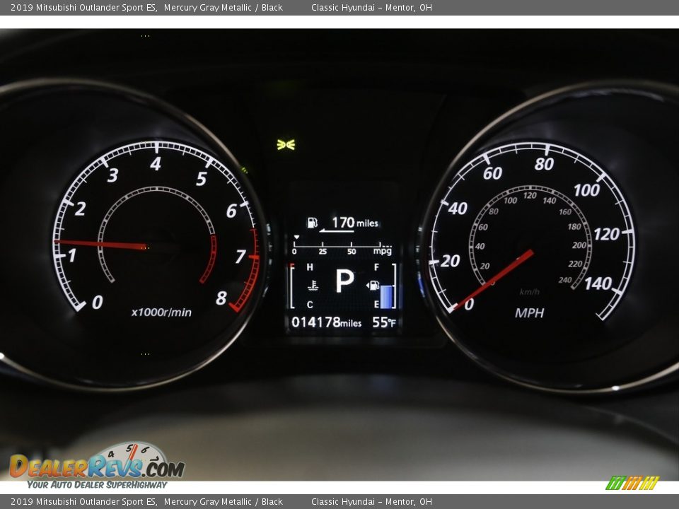 2019 Mitsubishi Outlander Sport ES Gauges Photo #8