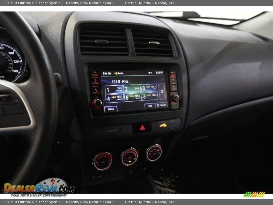 2019 Mitsubishi Outlander Sport ES Mercury Gray Metallic / Black Photo #9