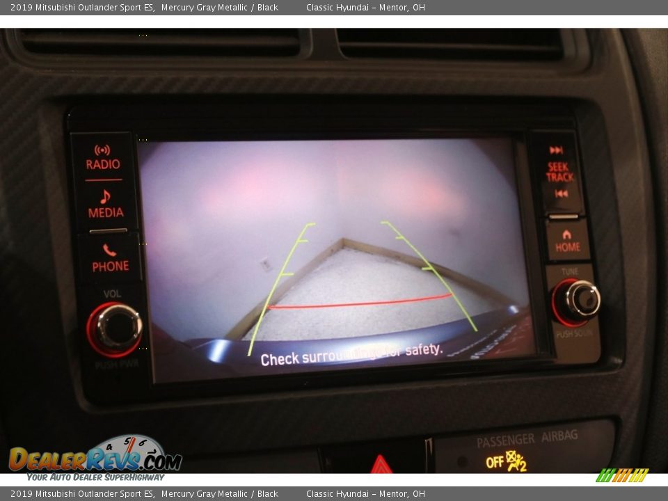 2019 Mitsubishi Outlander Sport ES Mercury Gray Metallic / Black Photo #11