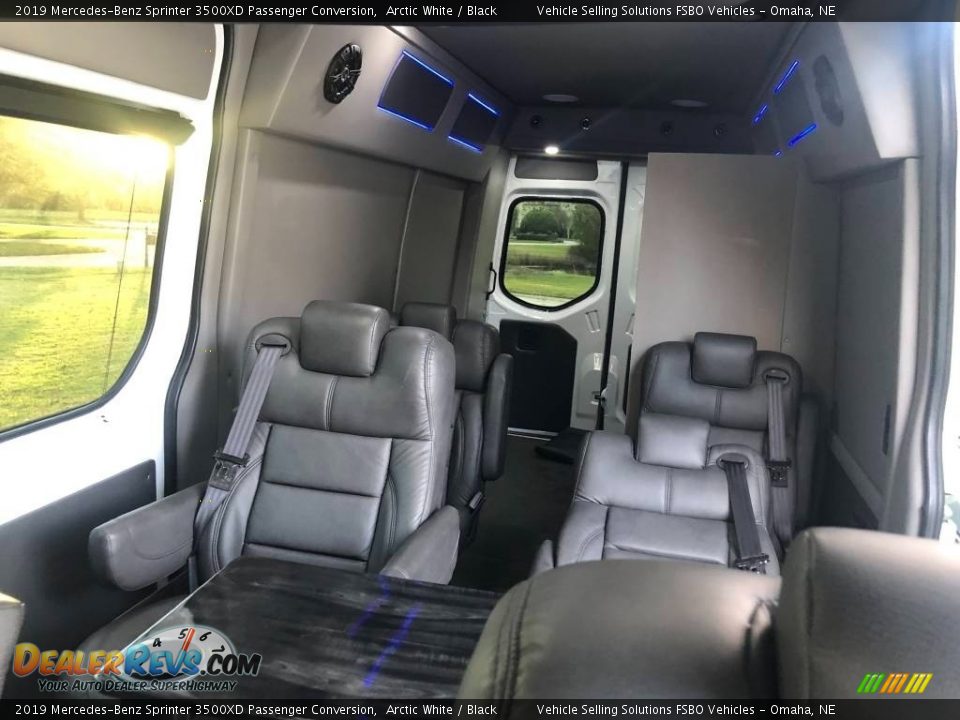 2019 Mercedes-Benz Sprinter 3500XD Passenger Conversion Arctic White / Black Photo #18