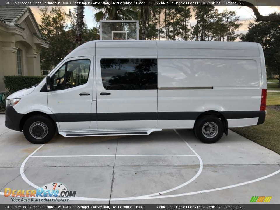 2019 Mercedes-Benz Sprinter 3500XD Passenger Conversion Arctic White / Black Photo #20