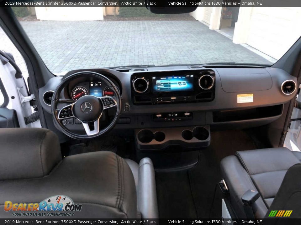 2019 Mercedes-Benz Sprinter 3500XD Passenger Conversion Arctic White / Black Photo #21