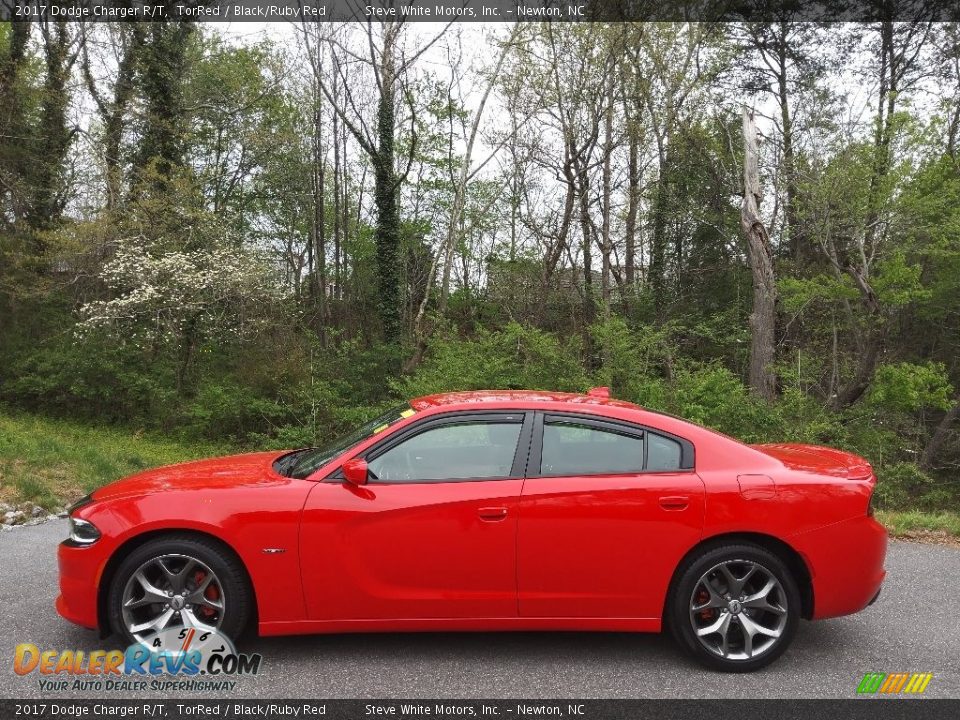 2017 Dodge Charger R/T TorRed / Black/Ruby Red Photo #1