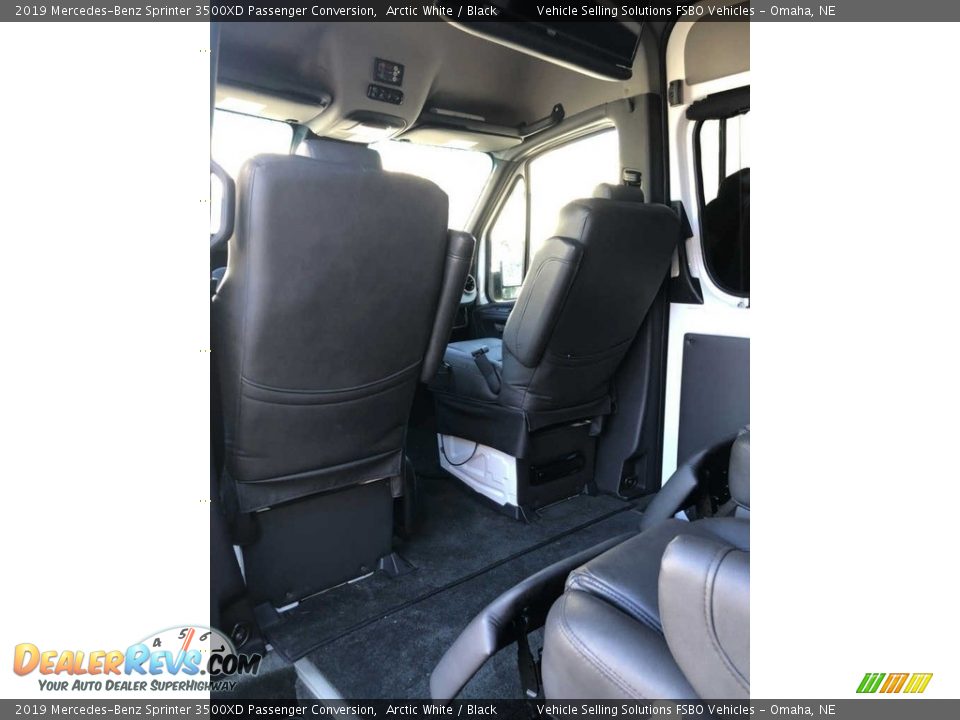 2019 Mercedes-Benz Sprinter 3500XD Passenger Conversion Arctic White / Black Photo #26