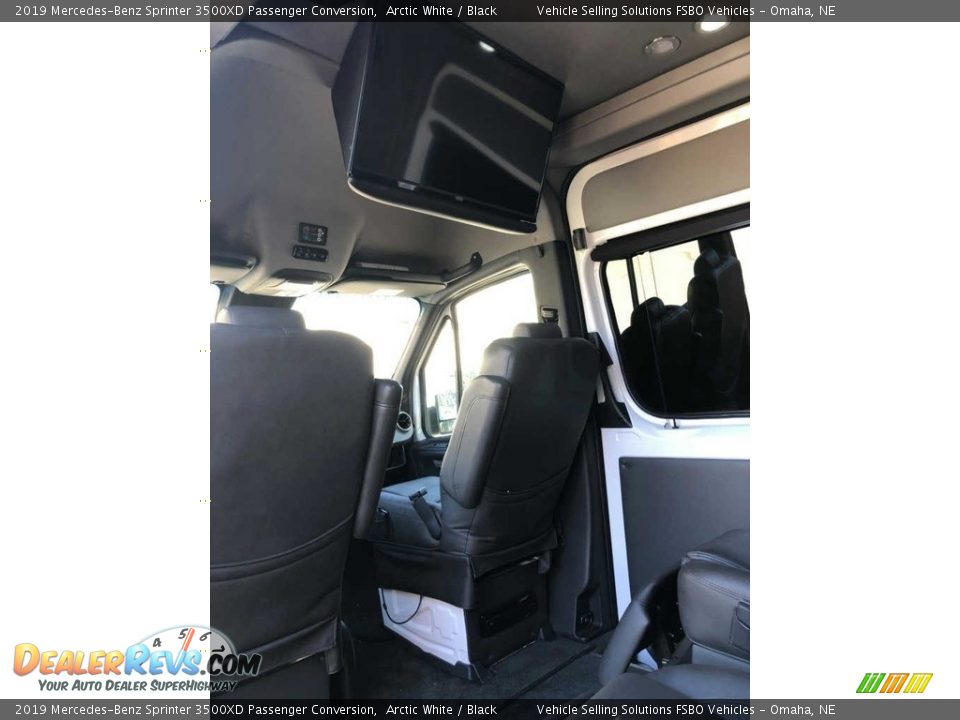 2019 Mercedes-Benz Sprinter 3500XD Passenger Conversion Arctic White / Black Photo #27