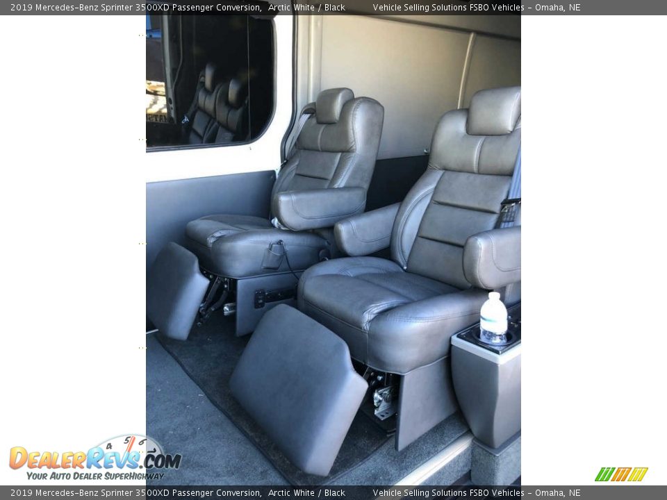 2019 Mercedes-Benz Sprinter 3500XD Passenger Conversion Arctic White / Black Photo #28