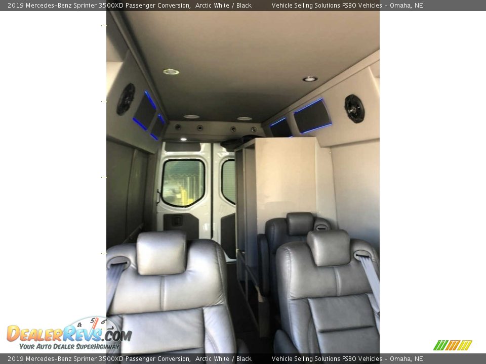 2019 Mercedes-Benz Sprinter 3500XD Passenger Conversion Arctic White / Black Photo #30