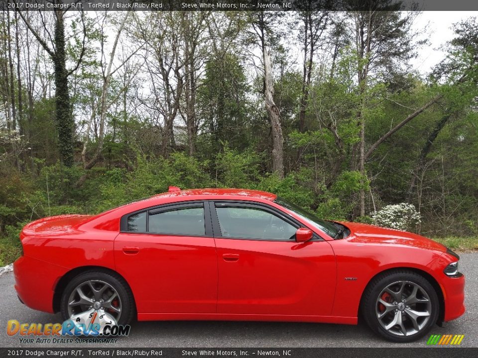 2017 Dodge Charger R/T TorRed / Black/Ruby Red Photo #7