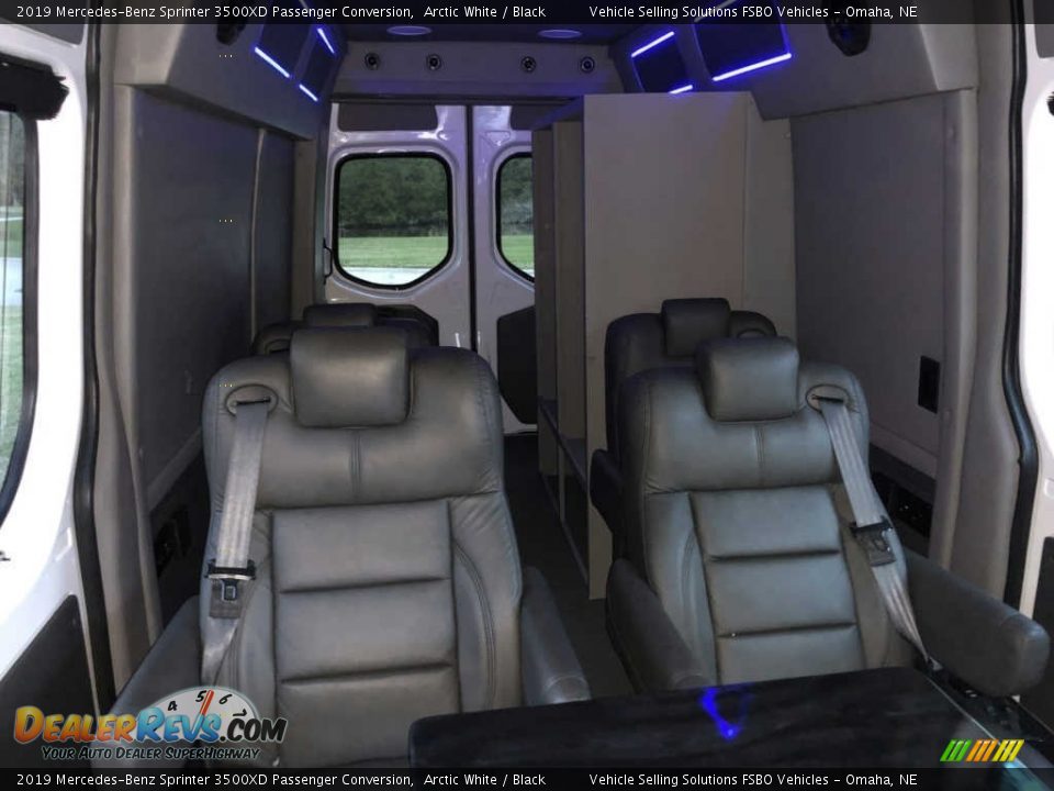 2019 Mercedes-Benz Sprinter 3500XD Passenger Conversion Arctic White / Black Photo #34