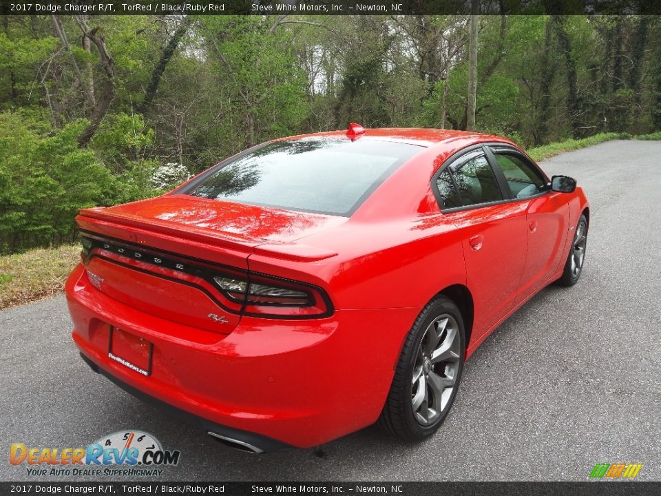 2017 Dodge Charger R/T TorRed / Black/Ruby Red Photo #8