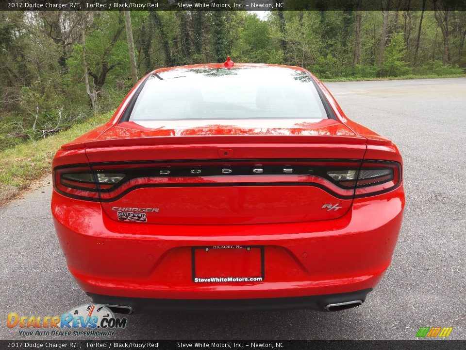 2017 Dodge Charger R/T TorRed / Black/Ruby Red Photo #10