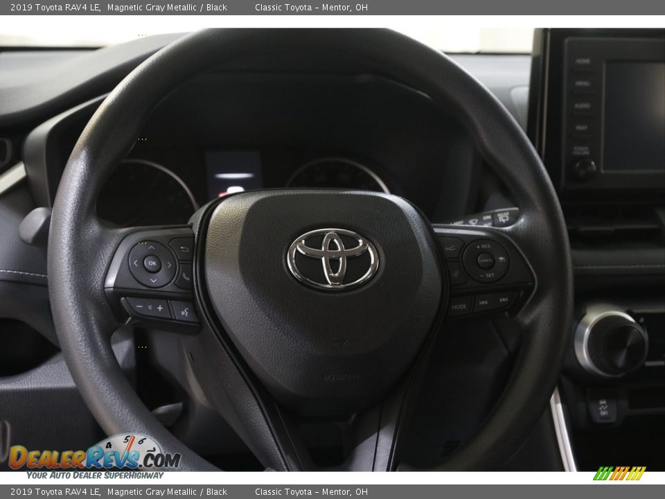 2019 Toyota RAV4 LE Magnetic Gray Metallic / Black Photo #7