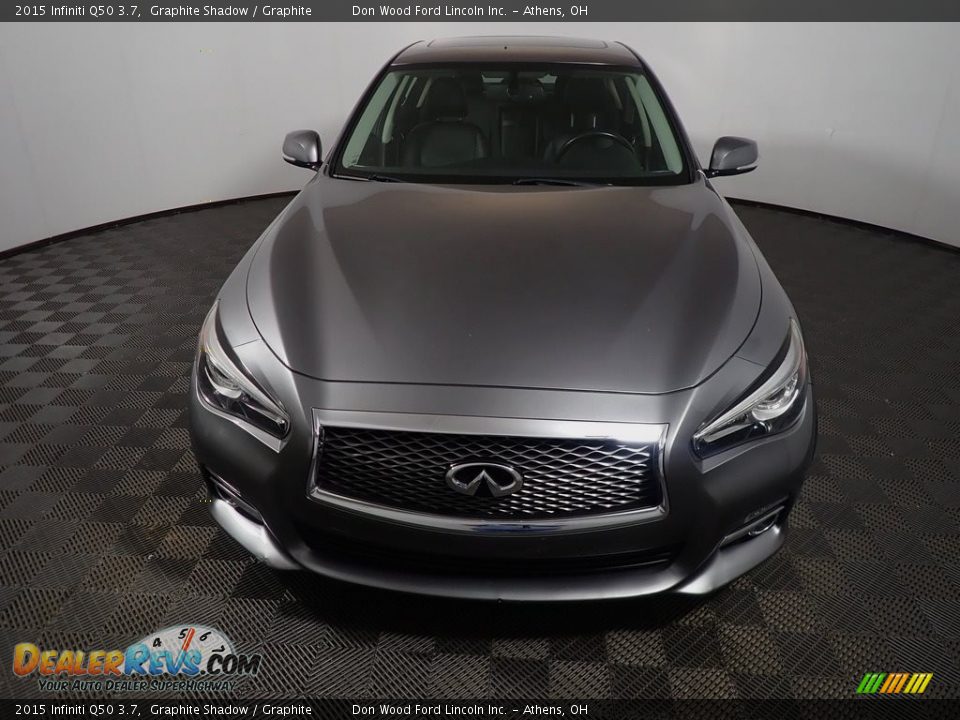 2015 Infiniti Q50 3.7 Graphite Shadow / Graphite Photo #7